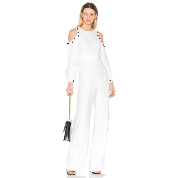 Alexis Easton Jumpsuit White - Picture 2 of 11